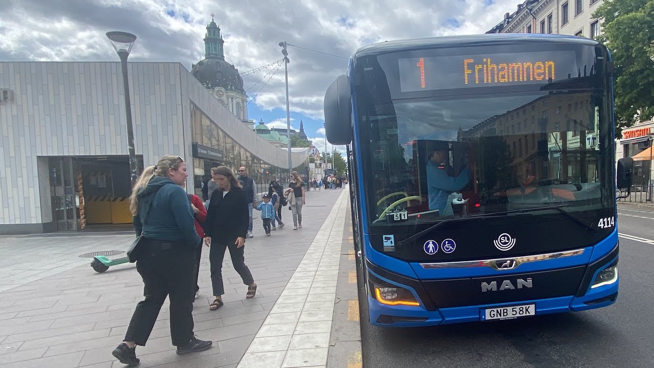 Resa med Buss 1 från Fridhemsplan till Odenplan?