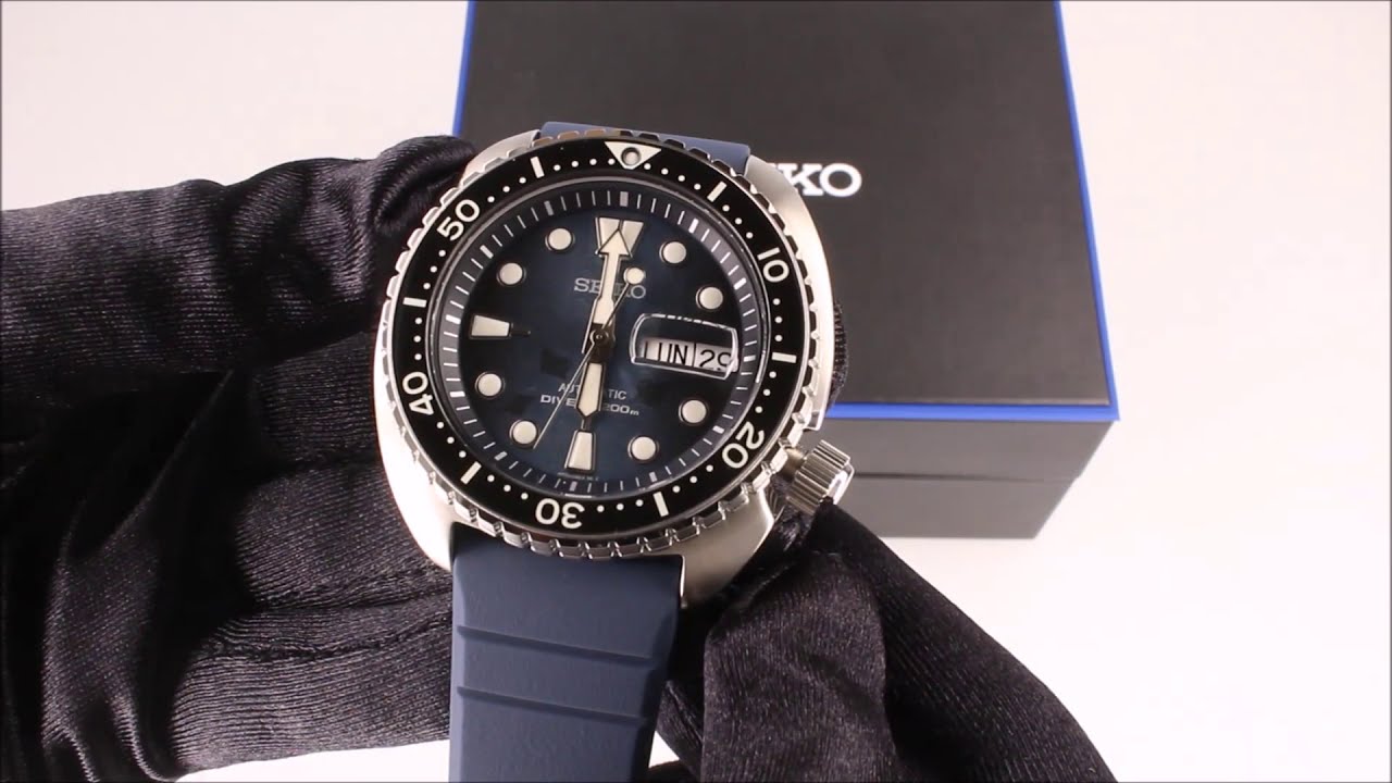 NEW Seiko Prospex Save The Ocean Manta Ray King Turtle Sapphire Diver's Automatic Watch SRPF77K1