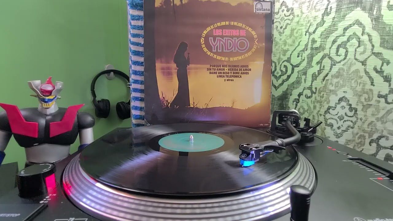 Vinyl...DAME UN BESO Y DIME ADIOS...Yndio
