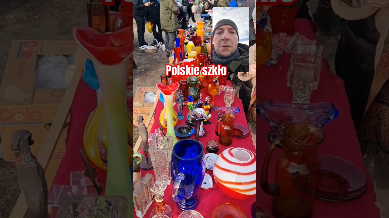 Ciekawostki z targu staroci #targ #starocie #fleamarket #szkło #vintage #glass #vintagestyle #wazon
