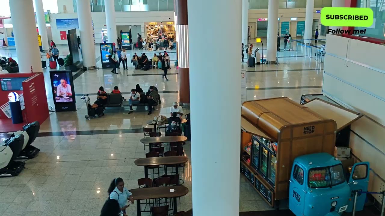 A Beautiful Walk Through GEORGIA INTERNATIONAL AIRPORT | Relaxing Vlog