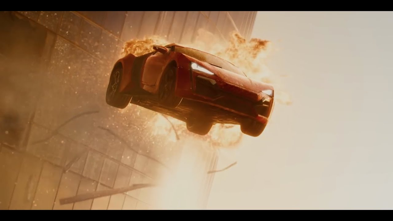 6ix9ine - GOOBA (Sunfaello Remix) | Furious 7 - Lykan Hypersport Scene
