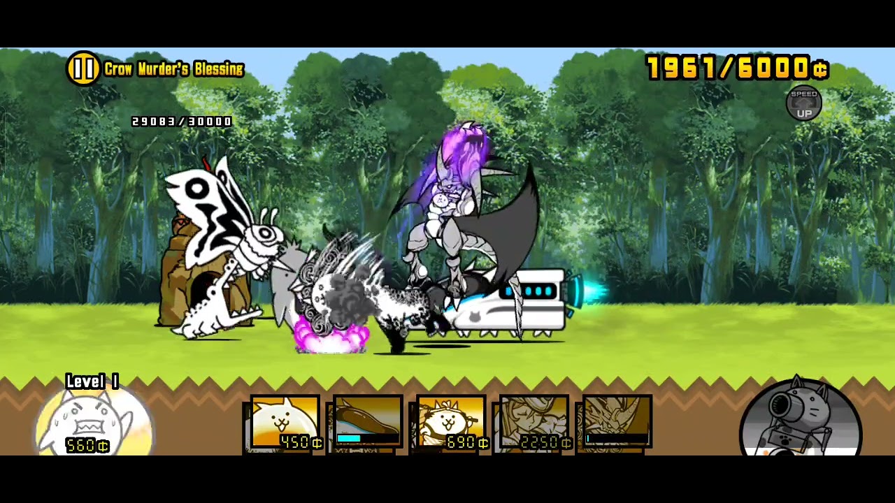 Battle Cats Crow Murder's Blessing (1 Star) (No Gacha) - #03 ??? the 13th Stage 2