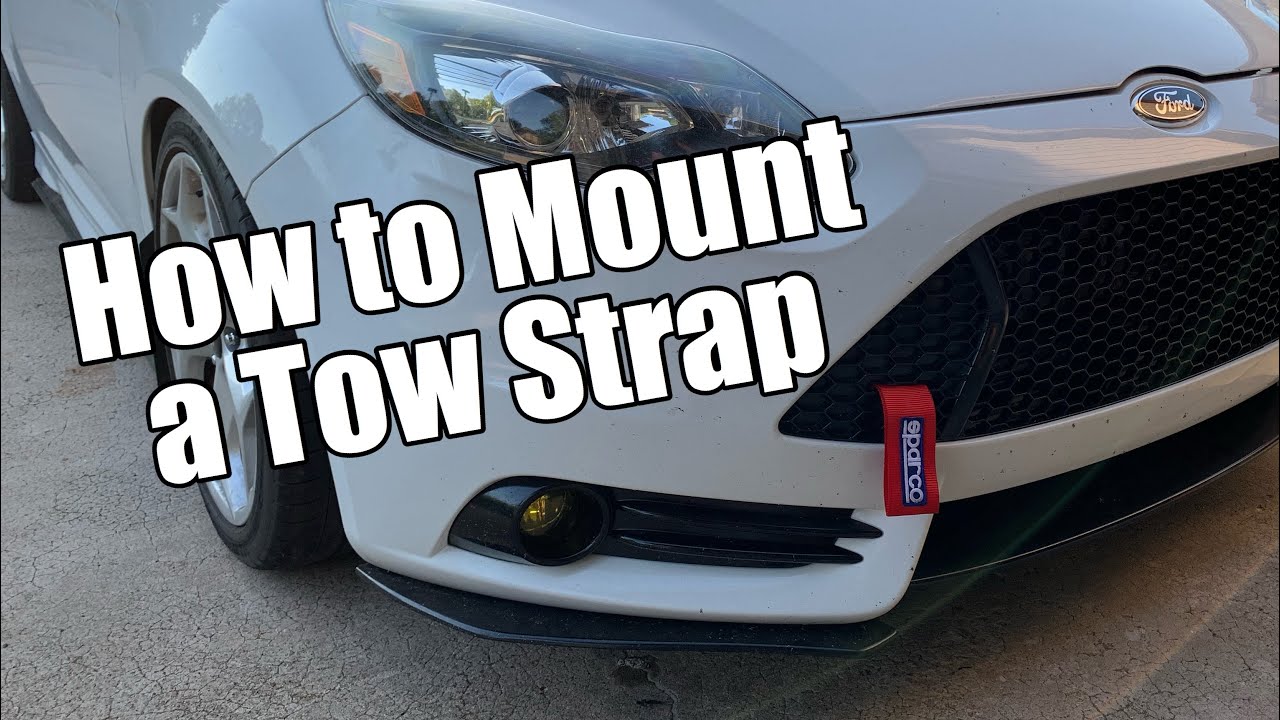 How to Properly Mount a Tow Strap on a Focus ST