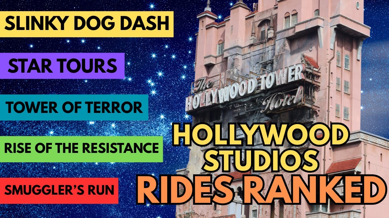 Рейтинг всех аттракционов в Hollywood Studios | От худшего к лучшему