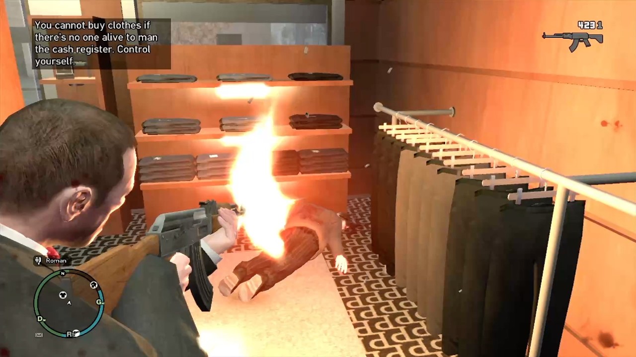 Grand Theft Auto IV: The Return Of Shooting At Perseus