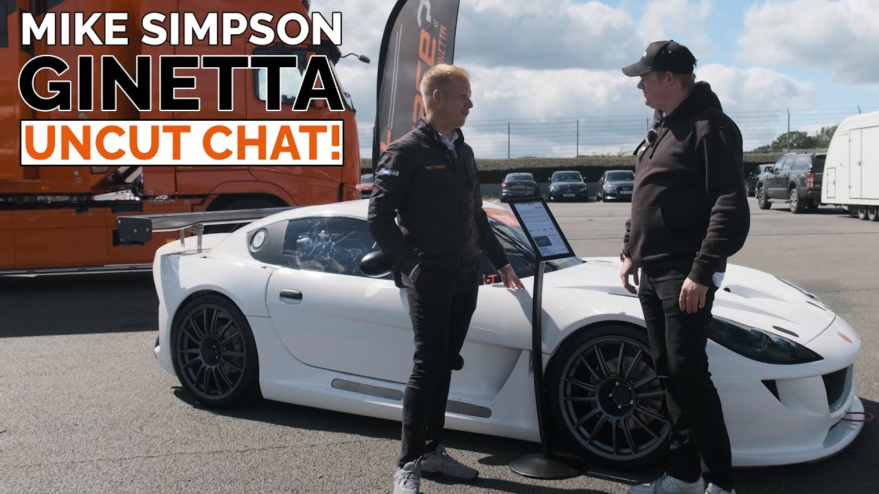 Ginetta's Mike Simpson talks all things Ginetta stand at the Supercar Driver Secret Meet 2022
