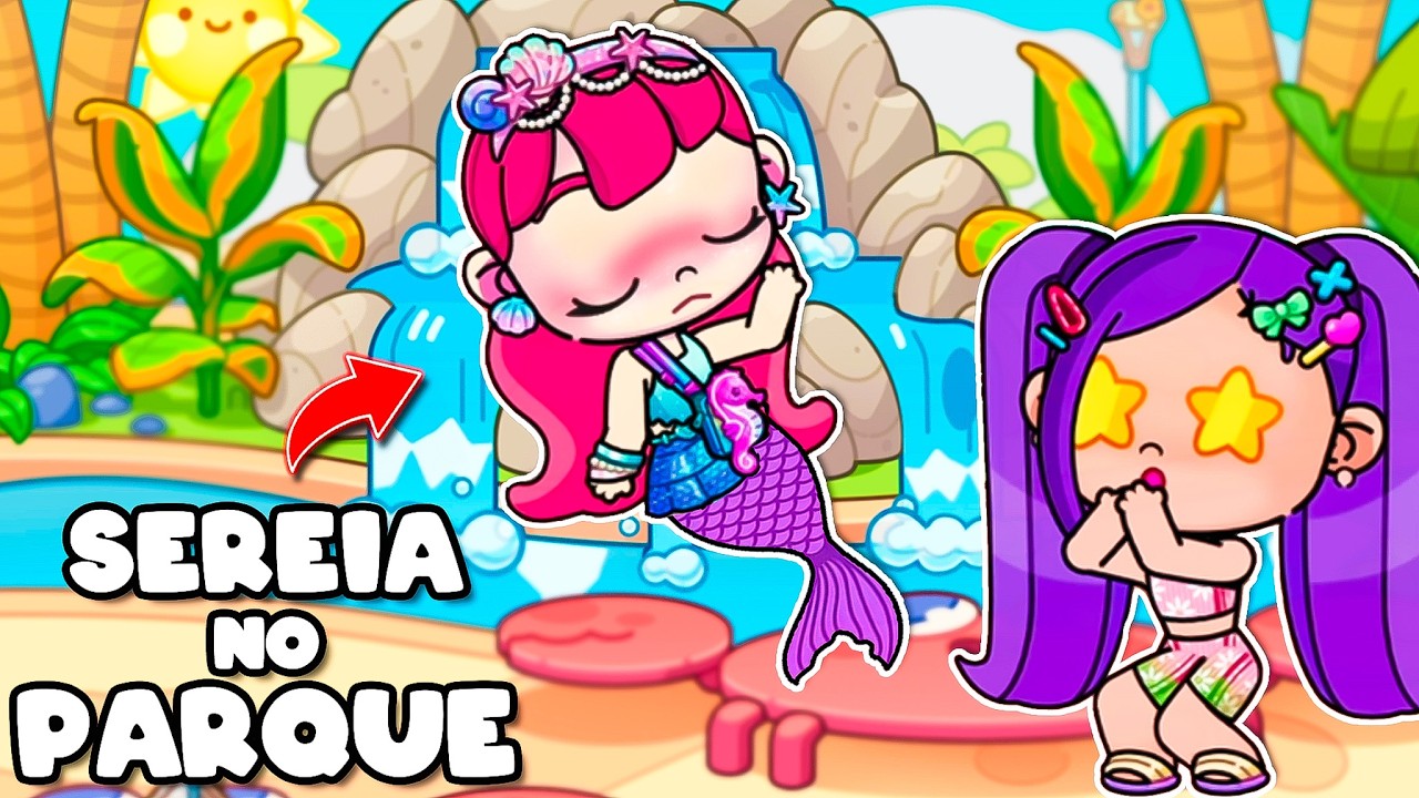 CHEGOU UMA SEREIA NO PARQUE AQUÁTICO | AVATAR WORLD ROTINAS E HISTÓRIAS