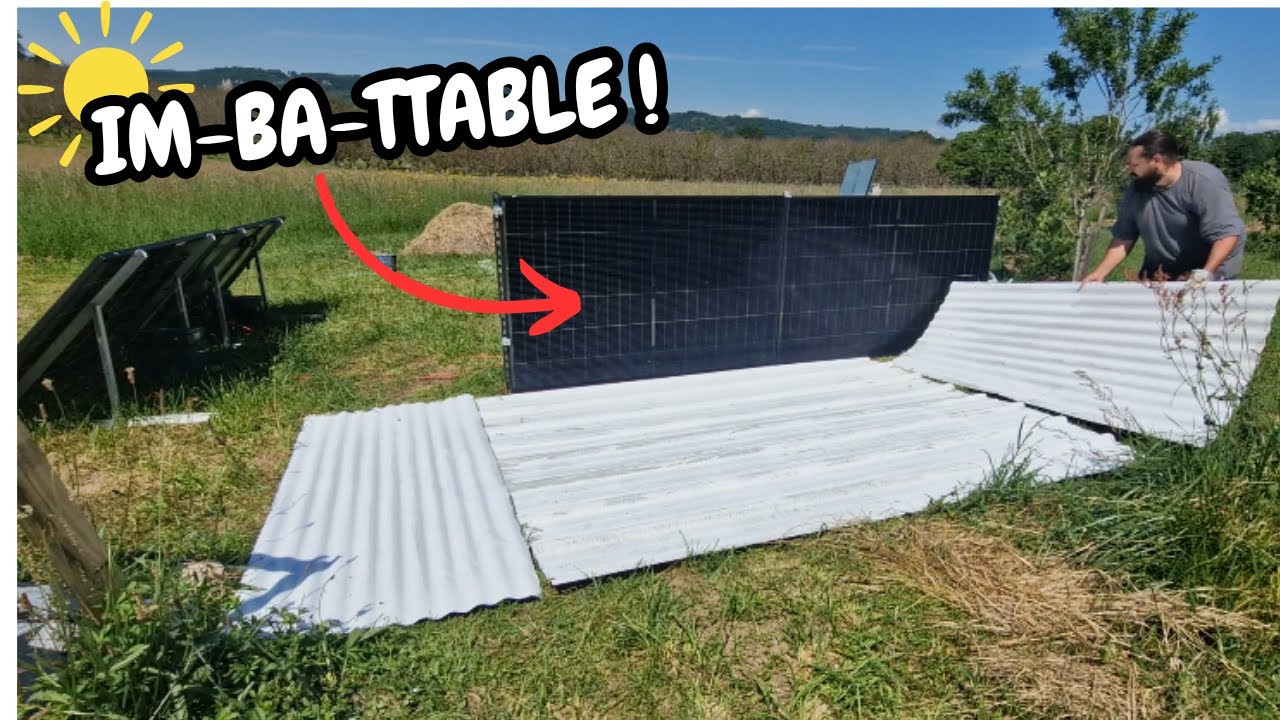 HAIE SOLAIRE BIFACIALE : un résultat qui va vous surprendre.