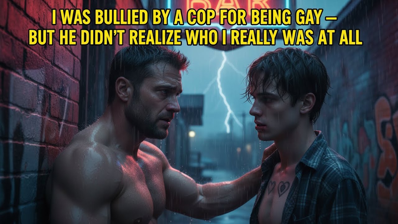 I WAS BULLIED BY A COP FOR BEING GAY — BUT HE DIDN’T REALIZE WHO I REALLY WAS AT ALL.