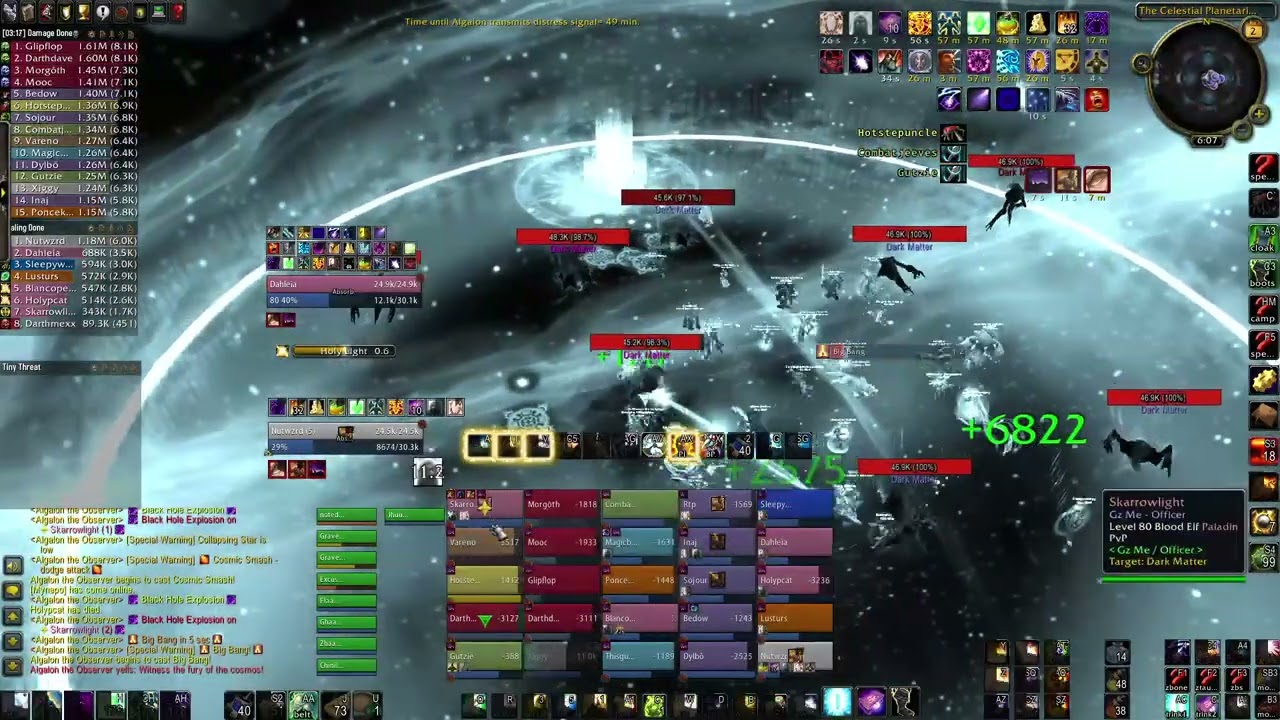 disc priest 25m algalon clear