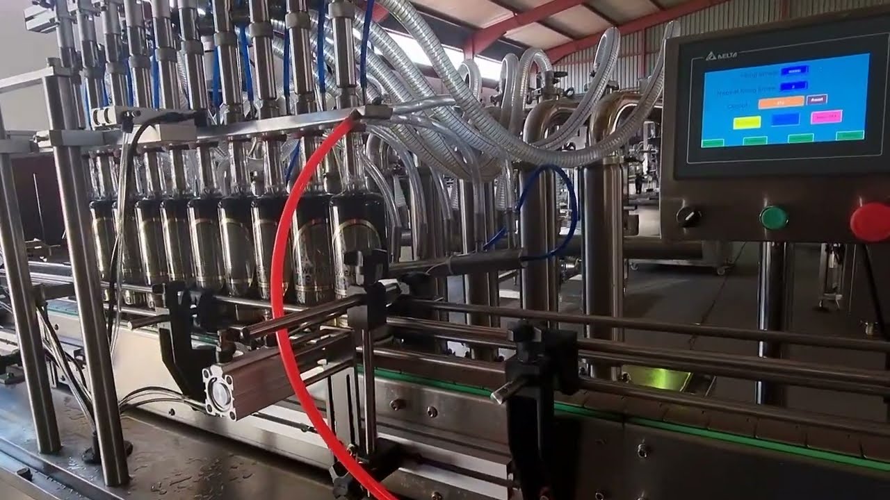 Fully Automatic 10 Head Alcohol Production Line