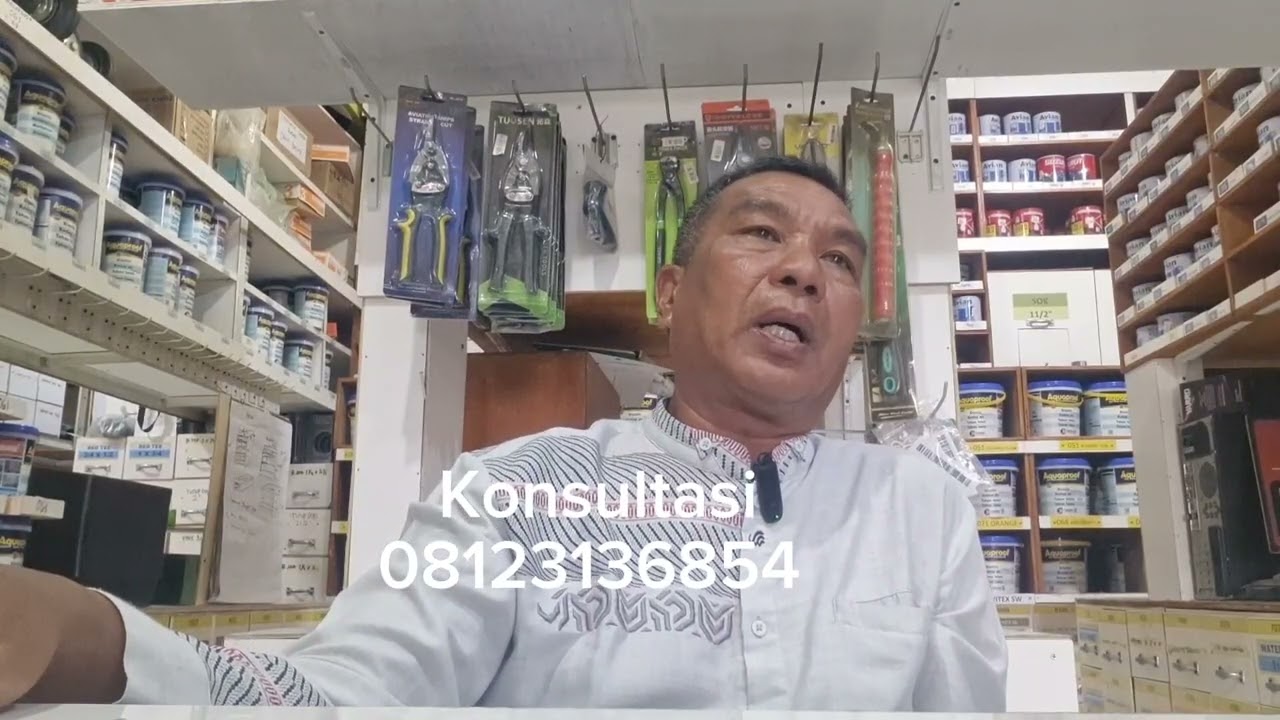 Toko Bangunan Bertahan di Segala Suasana
