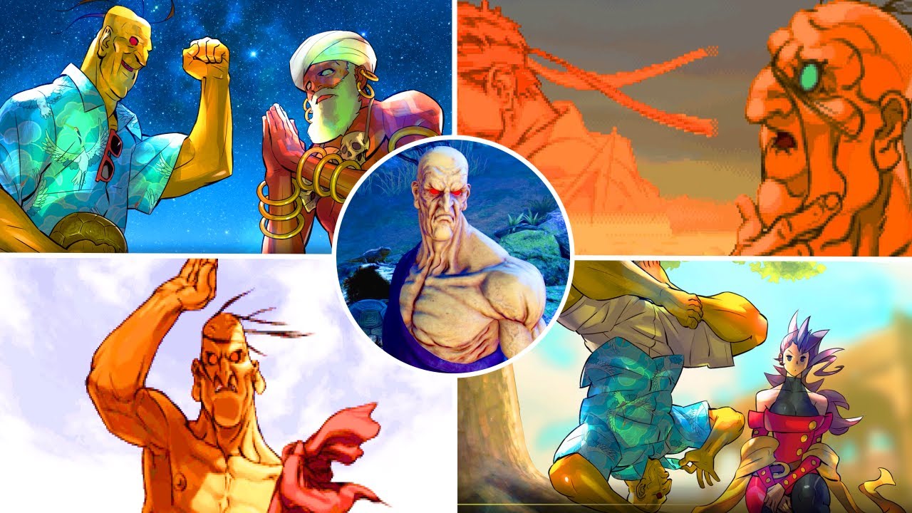 Все концовки истории Оро в серии Street Fighter (все игры)