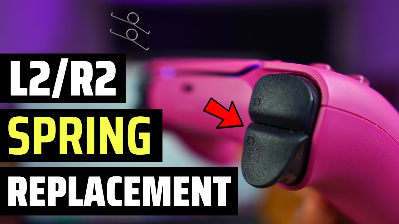Триггеры PS5 ослабли? Почините пружины L2/R2 за считанные минуты!