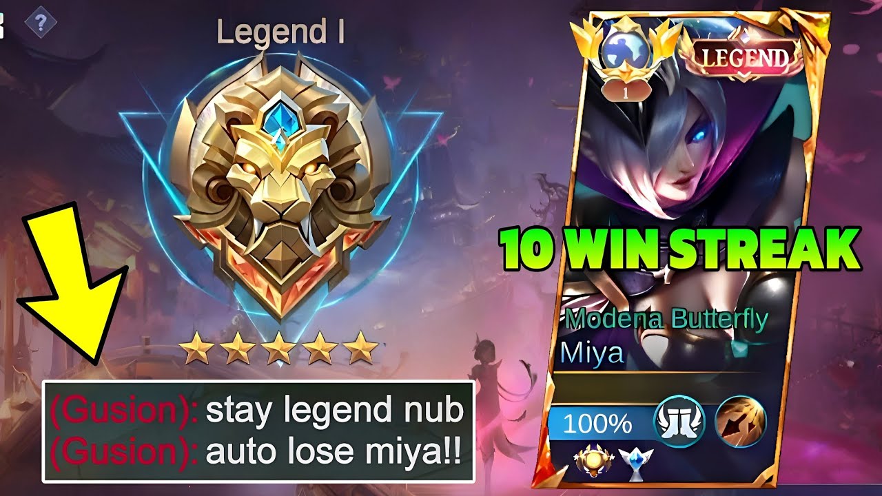 I PLAYED MY SMURF LAST MATCH BEFORE MYTHIC!! THEN I MET THIS PRO GUSION!😭 (can we win?)