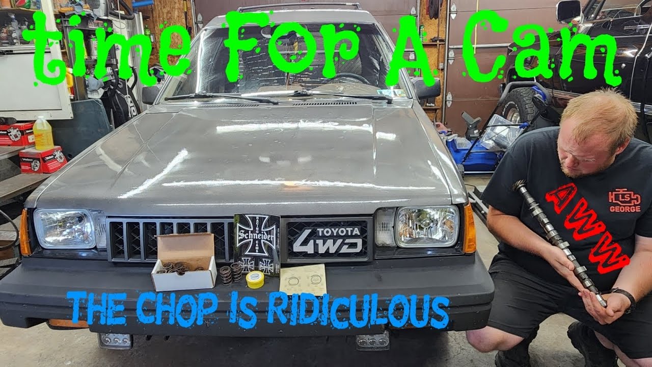 I Cammed my 4A Swapped Tercel Wagon Schneider Racing Cam Regrind