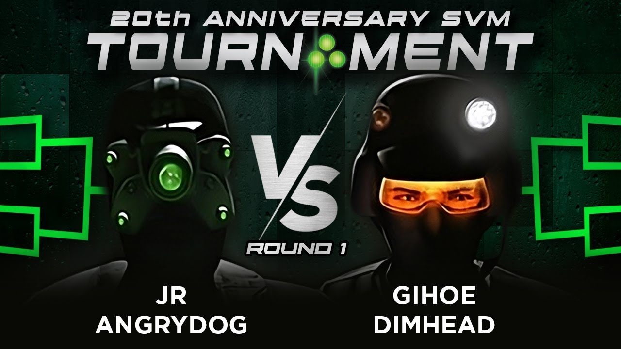 JR/AngryDog vs GIHoe/DIMhead | Splinter Cell: Chaos Theory 20th Anniversary SvM Tournament
