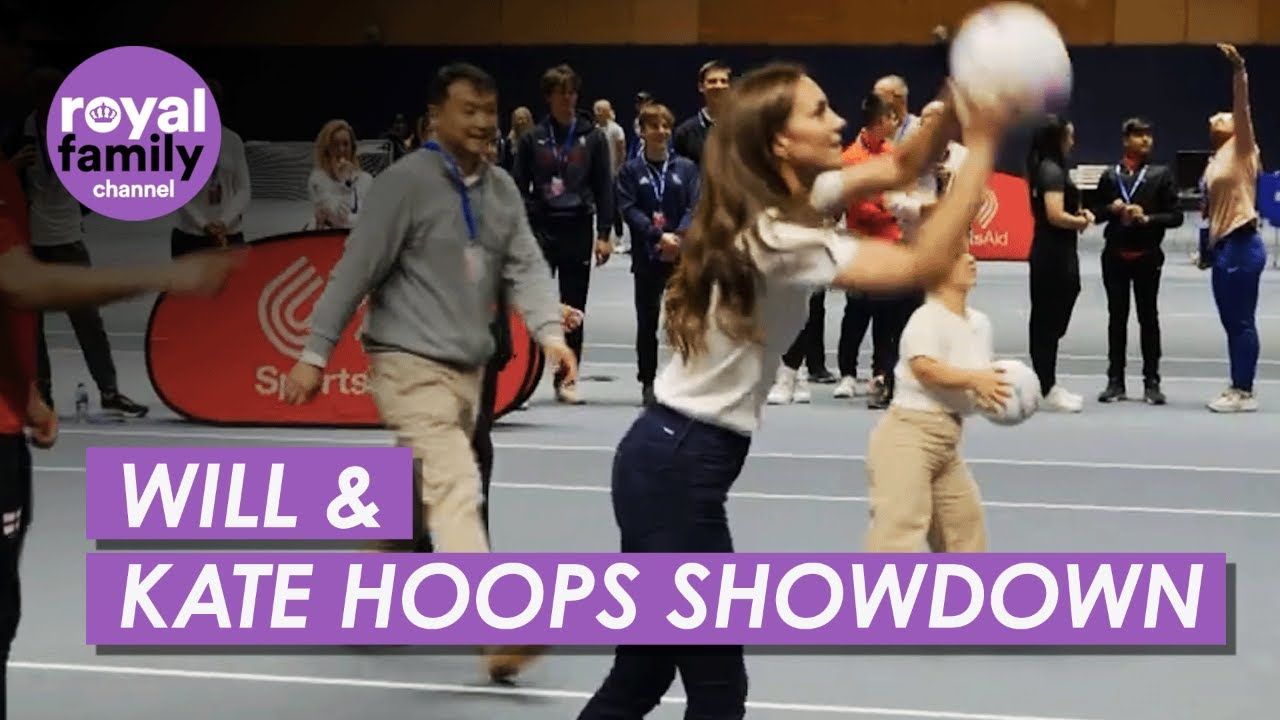Prince William vs 'Sporty Kate' in Netball Head to Head