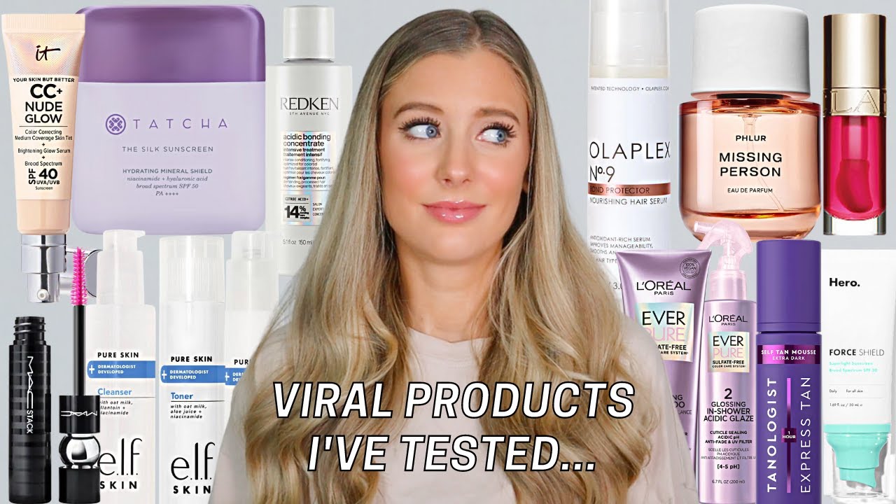 Testing Viral Beauty Products That You Asked Me to Review! Olaplex No 9, Redken Treatment & More