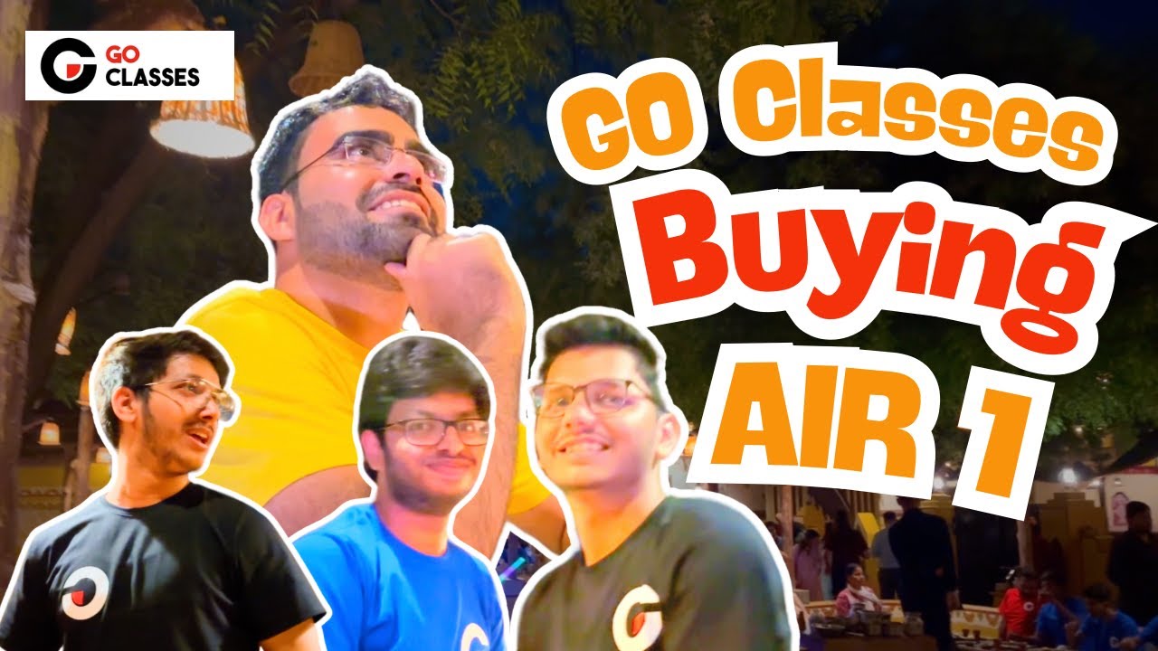 GATE AIR 1 Market Ft. GO&nbsp;Classes | AIR - 1 in GATE CS, DA