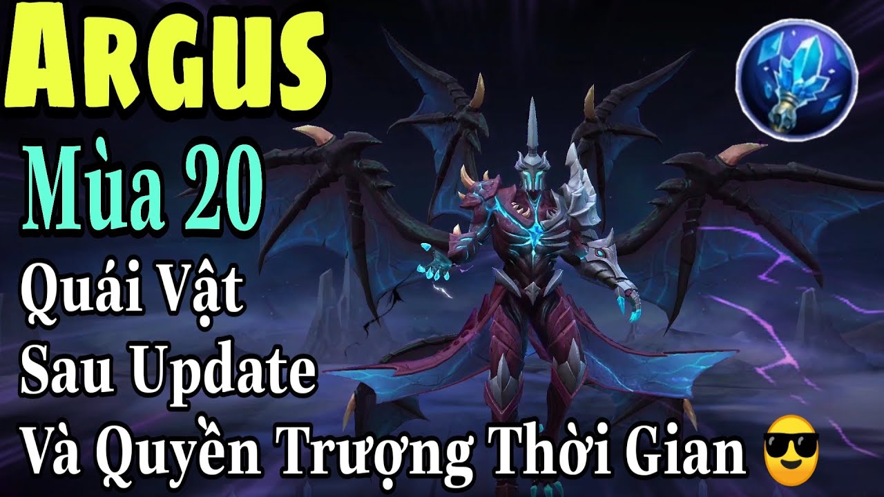 Mobile Legends: ARGUS - SI&Ecirc;U ĐẤU SĨ SAU CẬP NHẬT, C&Oacute; MẠNH NHƯ BẠN NGHĨ KHI BUILD QUYỀN TRƯỢNG TG 😎