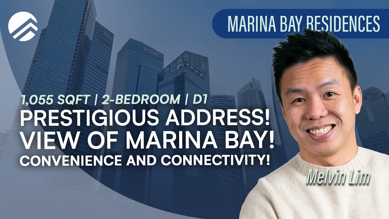 SOLD By PLB | Marina Bay Residences - High Floor 2-Bedroom in CBD | Home Tour | Melvin Lim