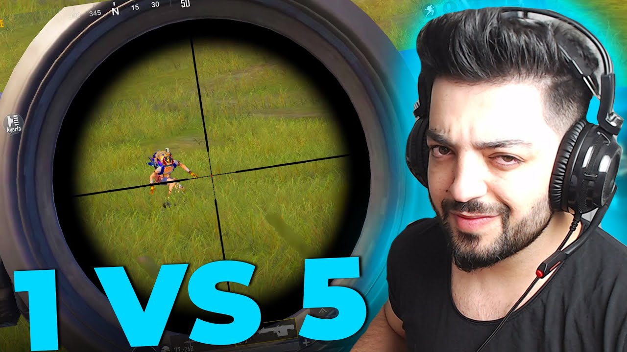 1 VS 5 😲 ARAP EKİBE ZULÜM OLDUM - ONE MAN SQUAD PUBG Mobile