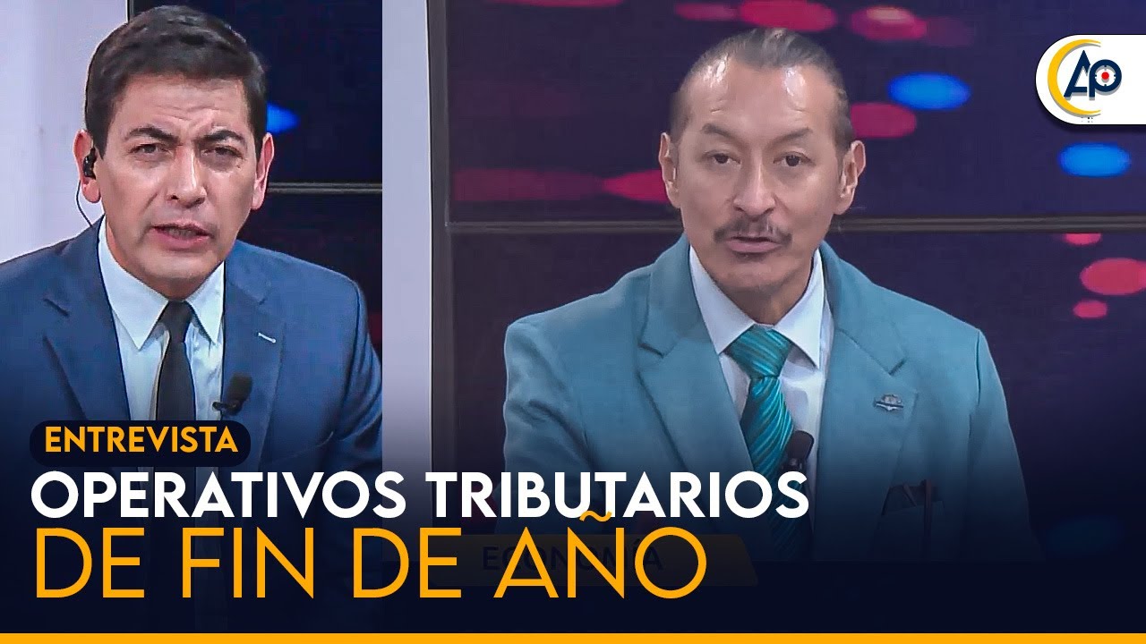Entrevista al abogado Henry Perez Oxa | Operativos tributarios de fin de año