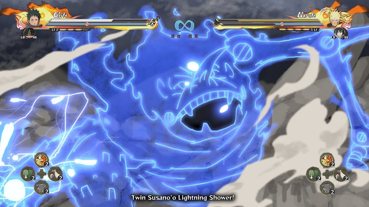 Obito Uchiha & Madara Twin Susanoo Fusion - Naruto Shippuden Ultimate Ninja Storm 4 Road to Boruto