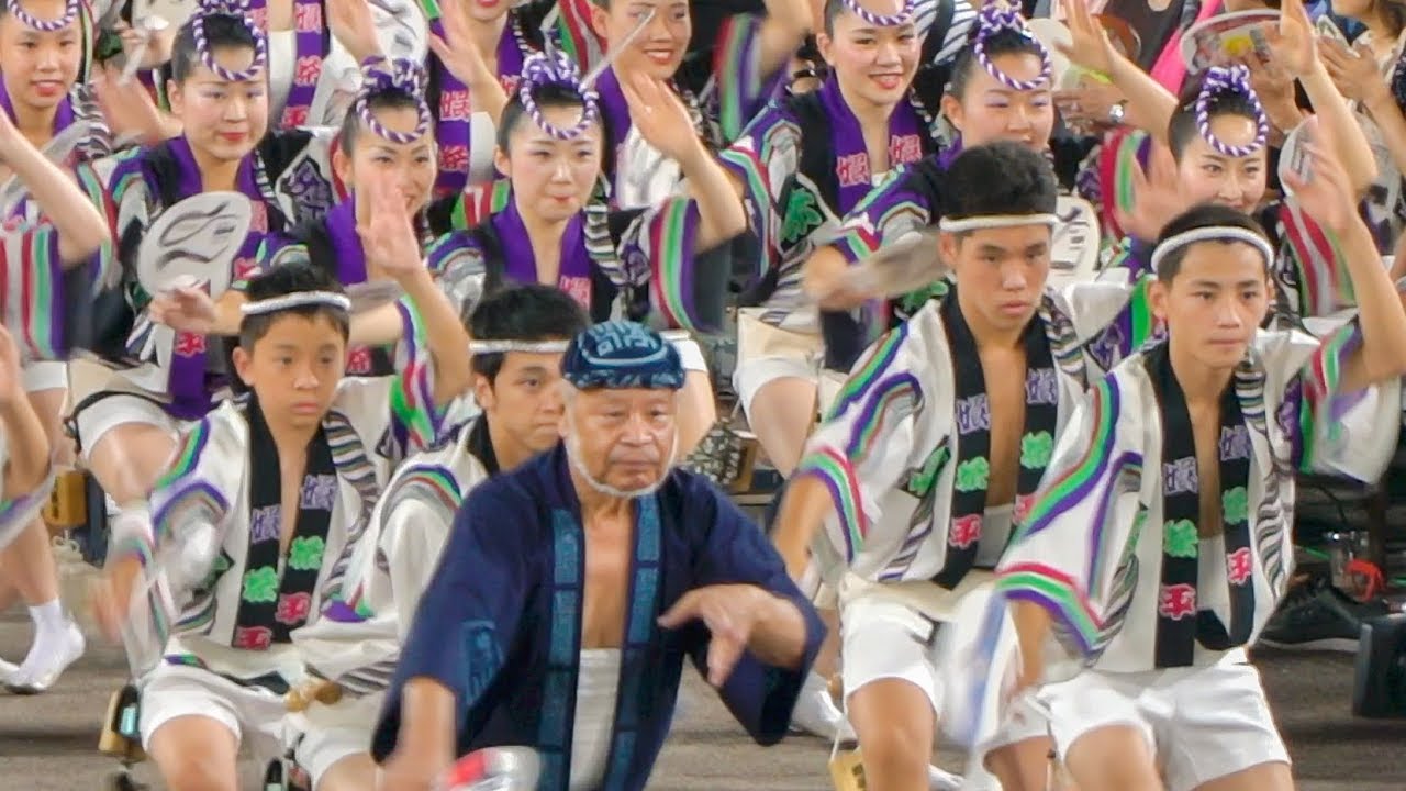 本場徳島阿波おどり・娯茶平_藍場浜演舞場_20170813 Awaodori in Tokushima Japan