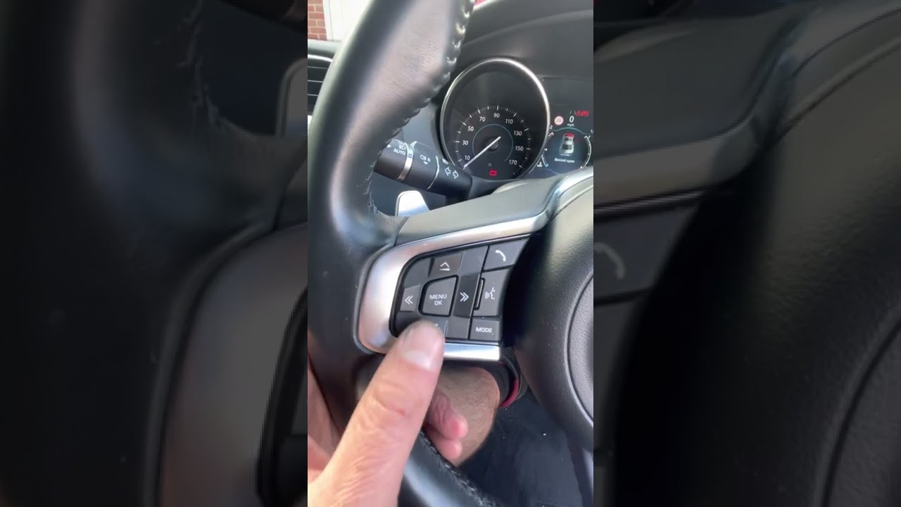 How to reset the service light / service message on a jaguar xe 2019