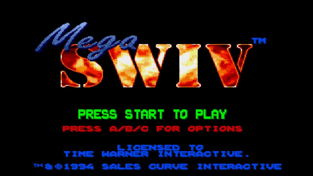 Mega SWIV. [Mega Drive]. 1LC. No Death. 50Fps.