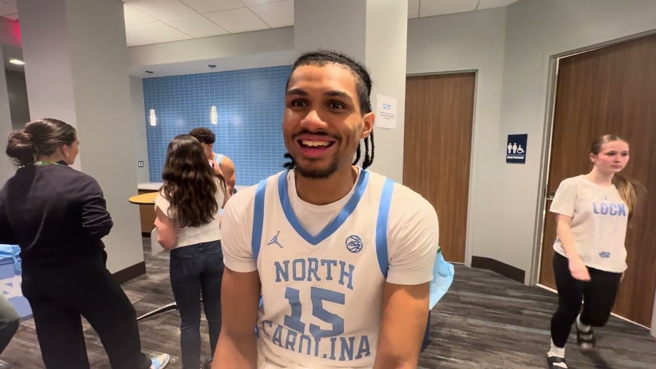 Интервью Джарина Стивенсона после матча с «Клемсоном» | Баскетбольная команда UNC