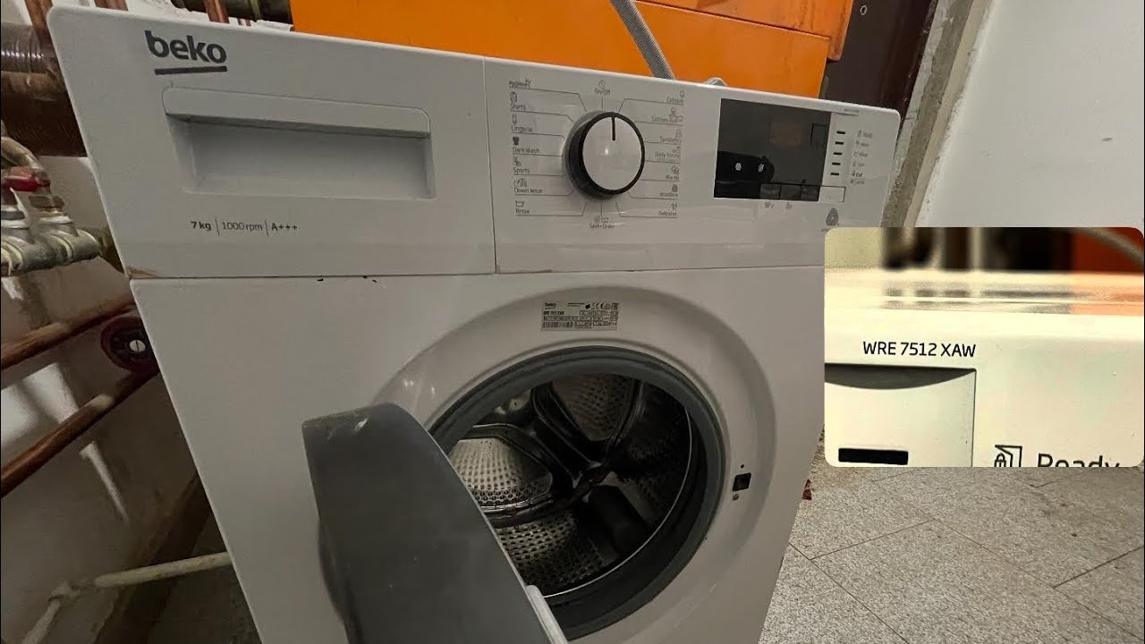 Beko wre| Puking sudslock with towels 