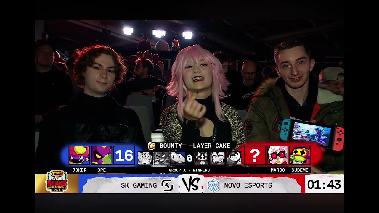 2025.11.29 SK GAMING VS NOVO ESPORTS Brawlstars World Final 2day