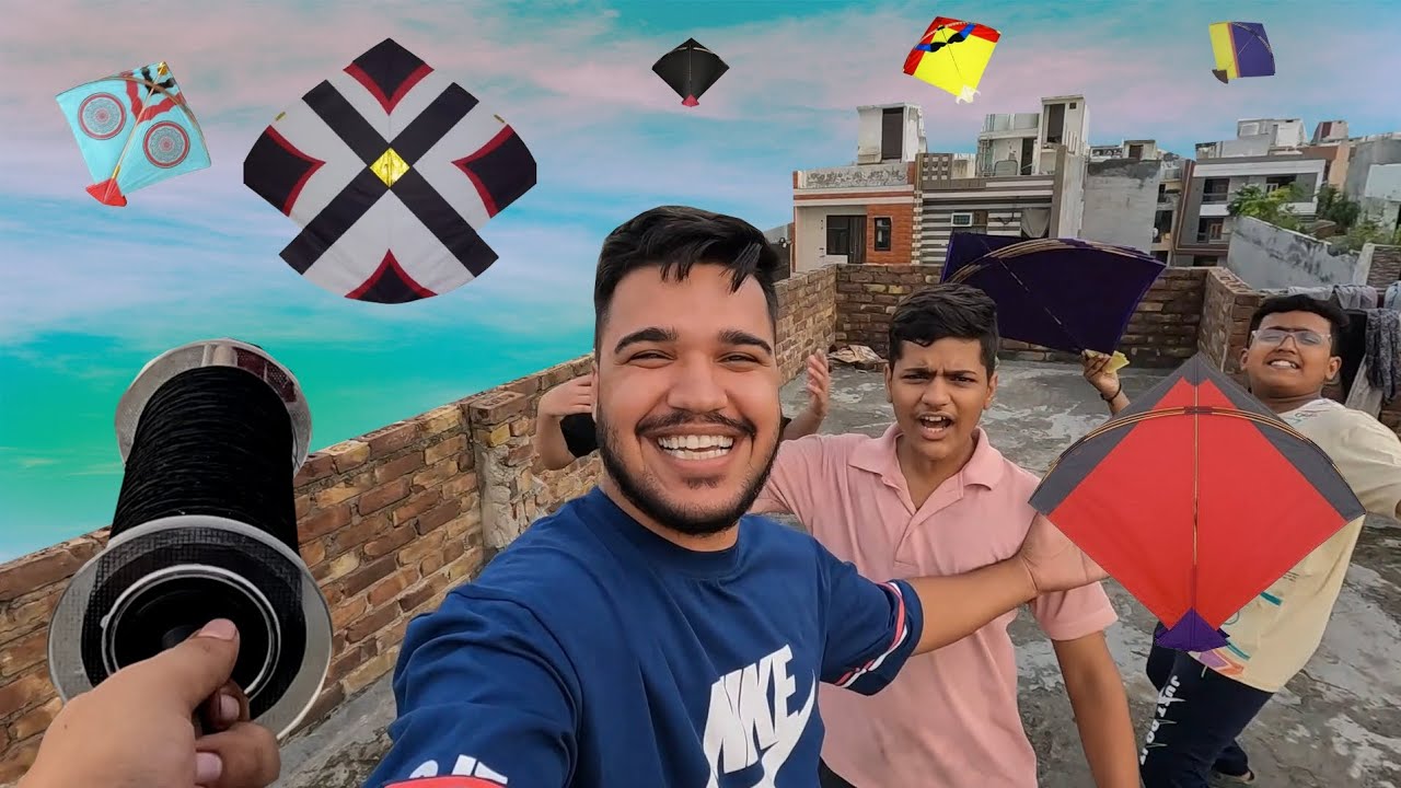 Biggest Kite Fighting 2025 Delhi | Kite Flying And Cutting Others Kite Easily |  Kite Fighting