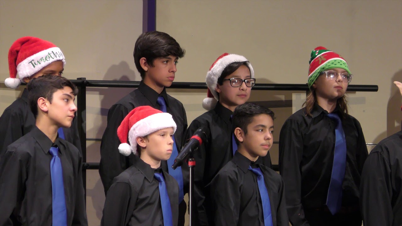7th & 8th Grade Tenor Bass Choir | Morris Middle School Winter Concert 2019