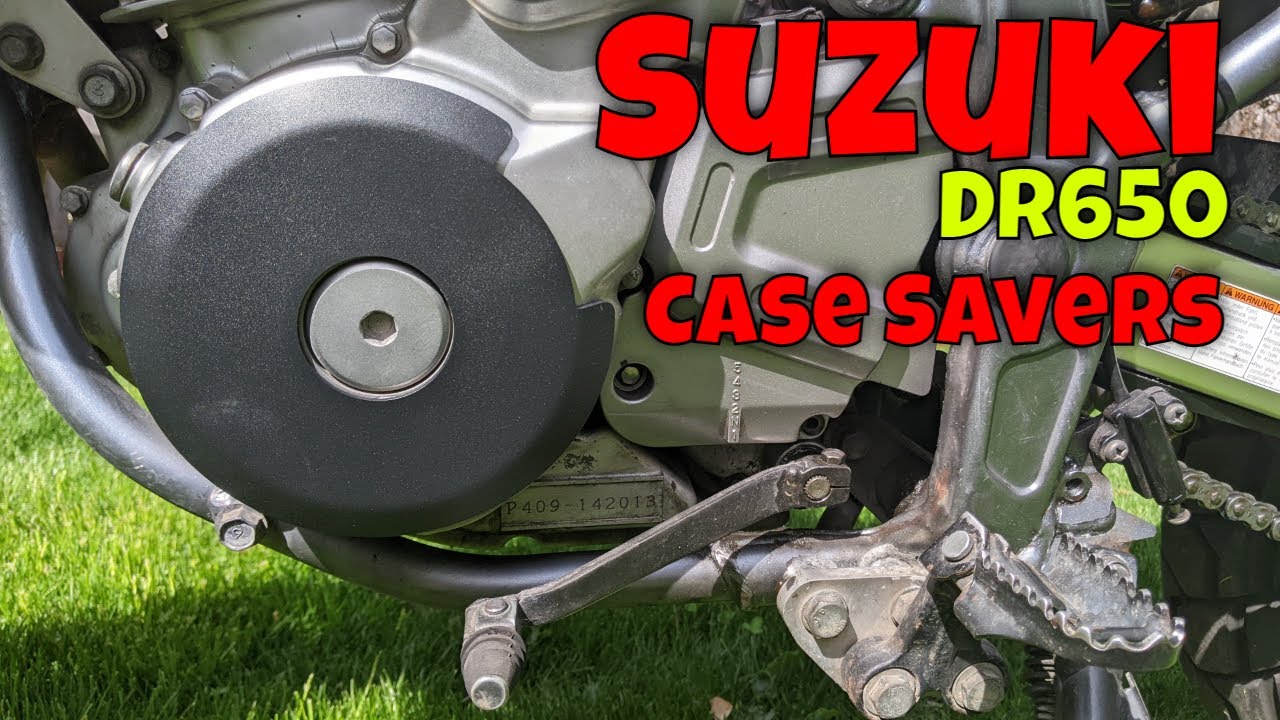 Я покажу вам, как установить чехлы-сейверы DR650.