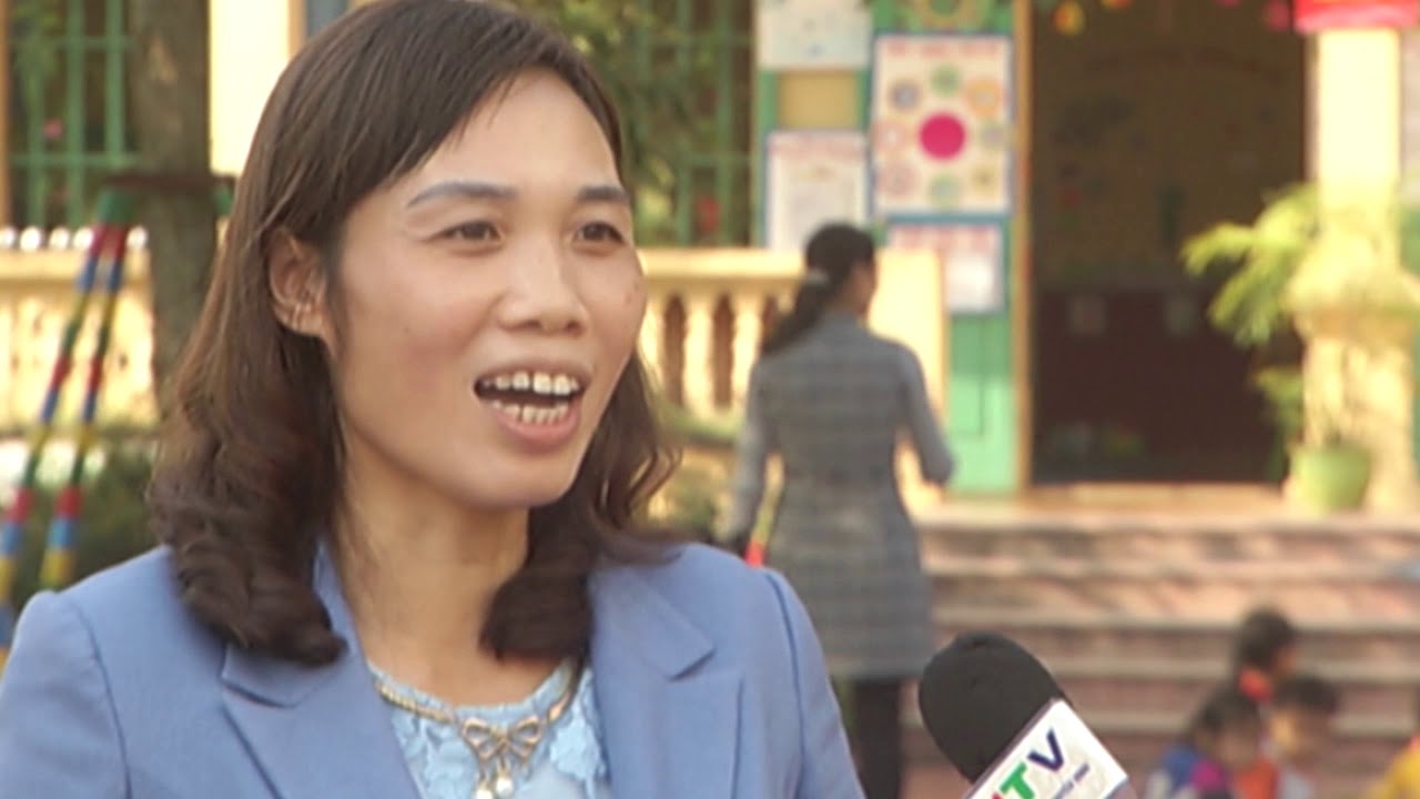 NTV/ Trường MN xã Nghĩa Thịnh( huyện Nghĩa Hưng) học và làm theo Bác