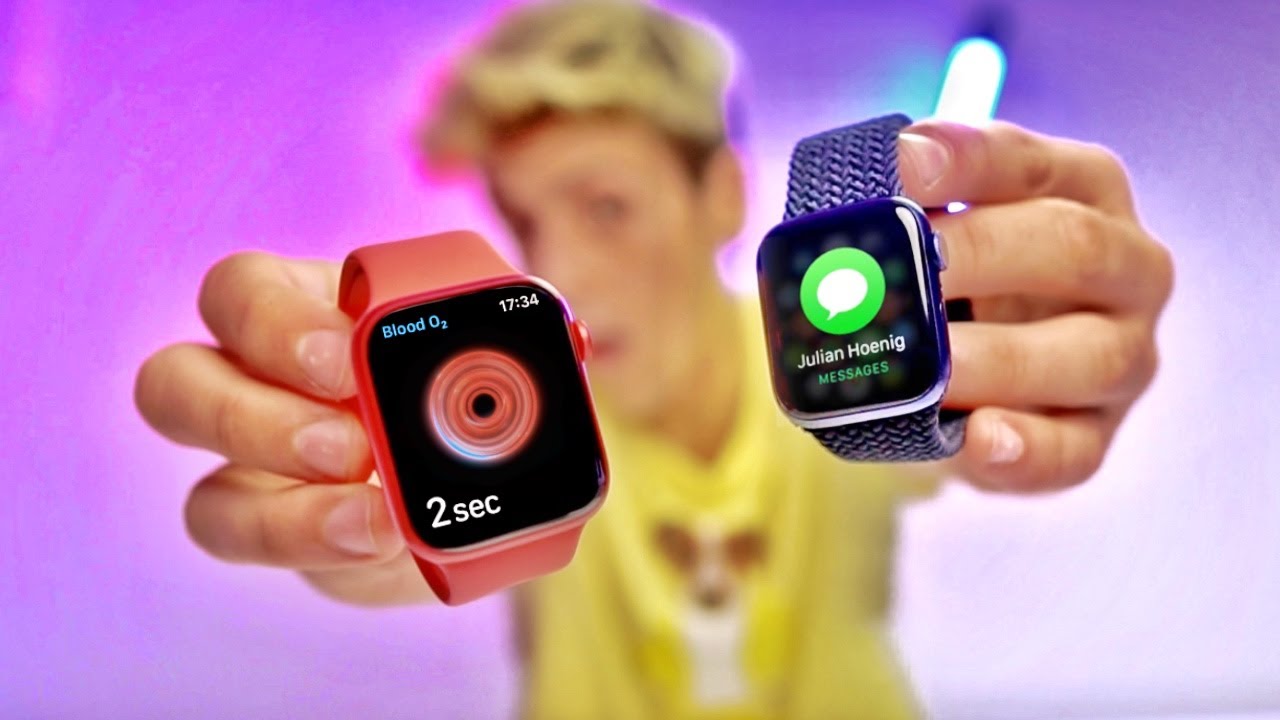 NEW Apple Watch Series 6 UNBOXING (Blue & Red) + Solo Loop!