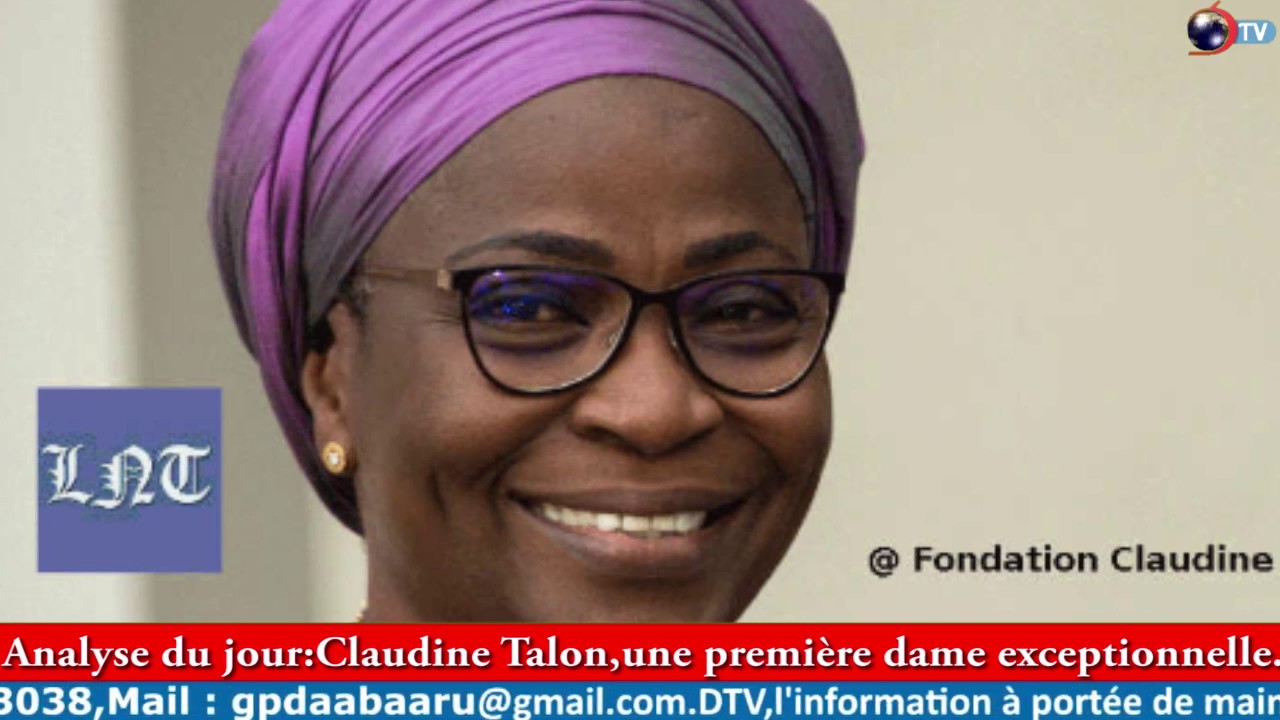ANALYSE DU JOUR N°13: Claudine Talon, une première dame exceptionnelle