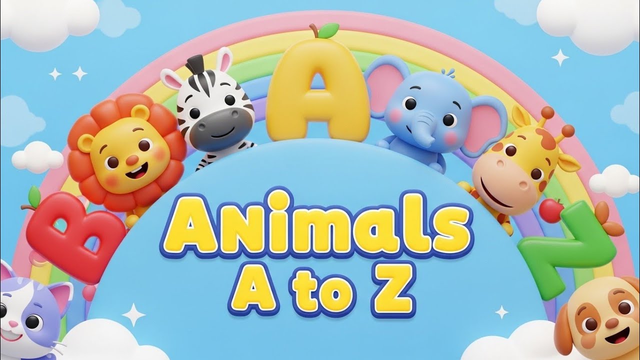 Animals Name with ABC|ABC Animals|Learn Alphabet#ABC#Alphabet|Animals Song#video#nurseryrhymes#sound