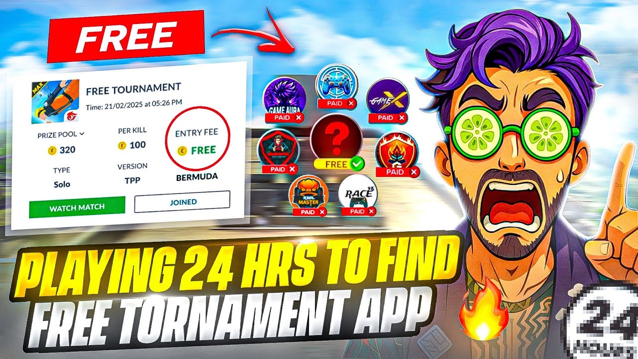 I FIND BEST FREE! TOURNAMENT APP🔥|TRUSTED📖 | ENTRY ₹0 PER KILL ₹5 💸| TRUSTED APP EVER💀| Manner Playz