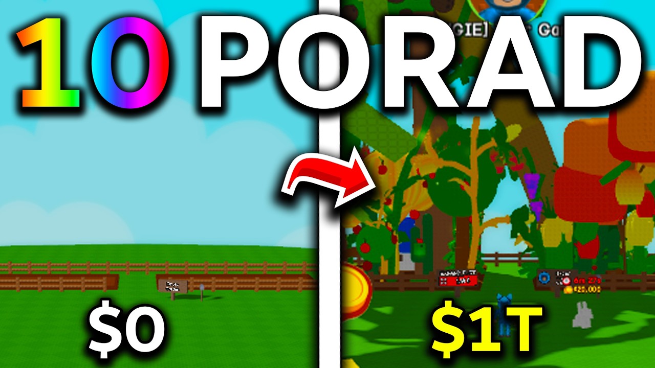 10 PORAD, DZIĘKI KT&Oacute;RYM ZAROBISZ *MILIONY* w Grow a Garden 2!