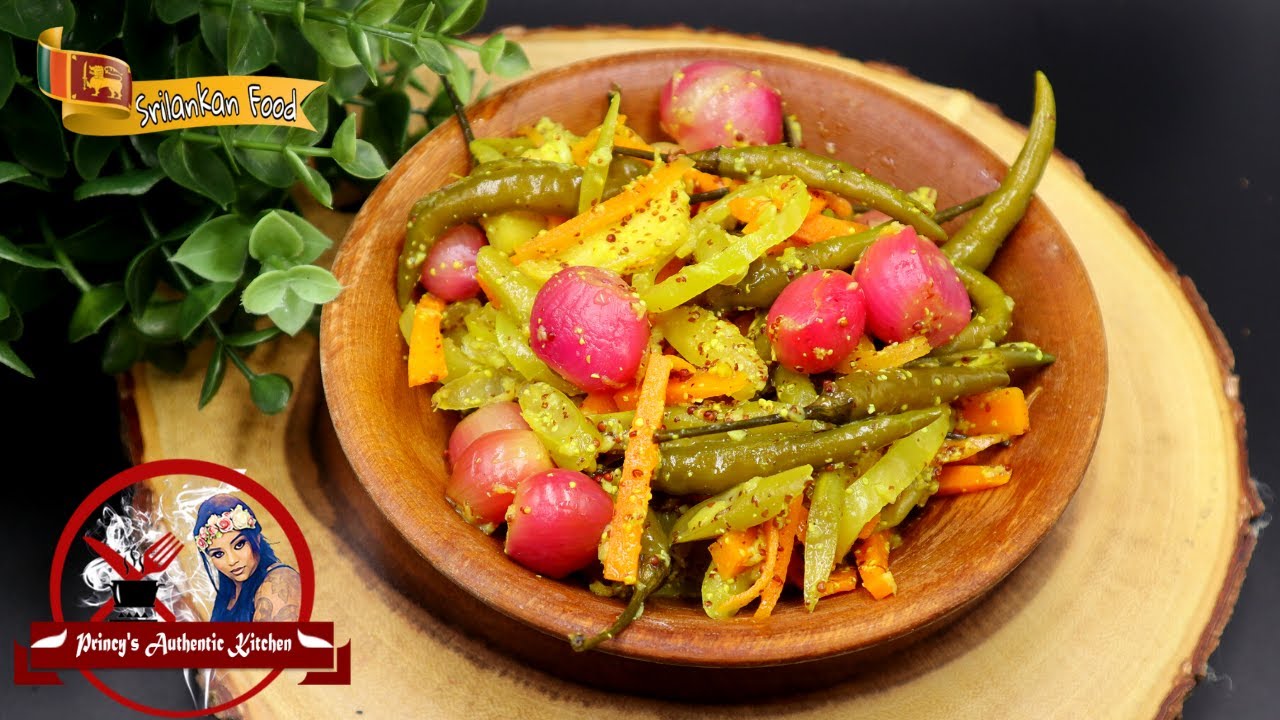 அல்ட்டிமேட்டான அச்சாறு தயார் | Sri Lankan Achcharu/Pickle Recipe In Tamil