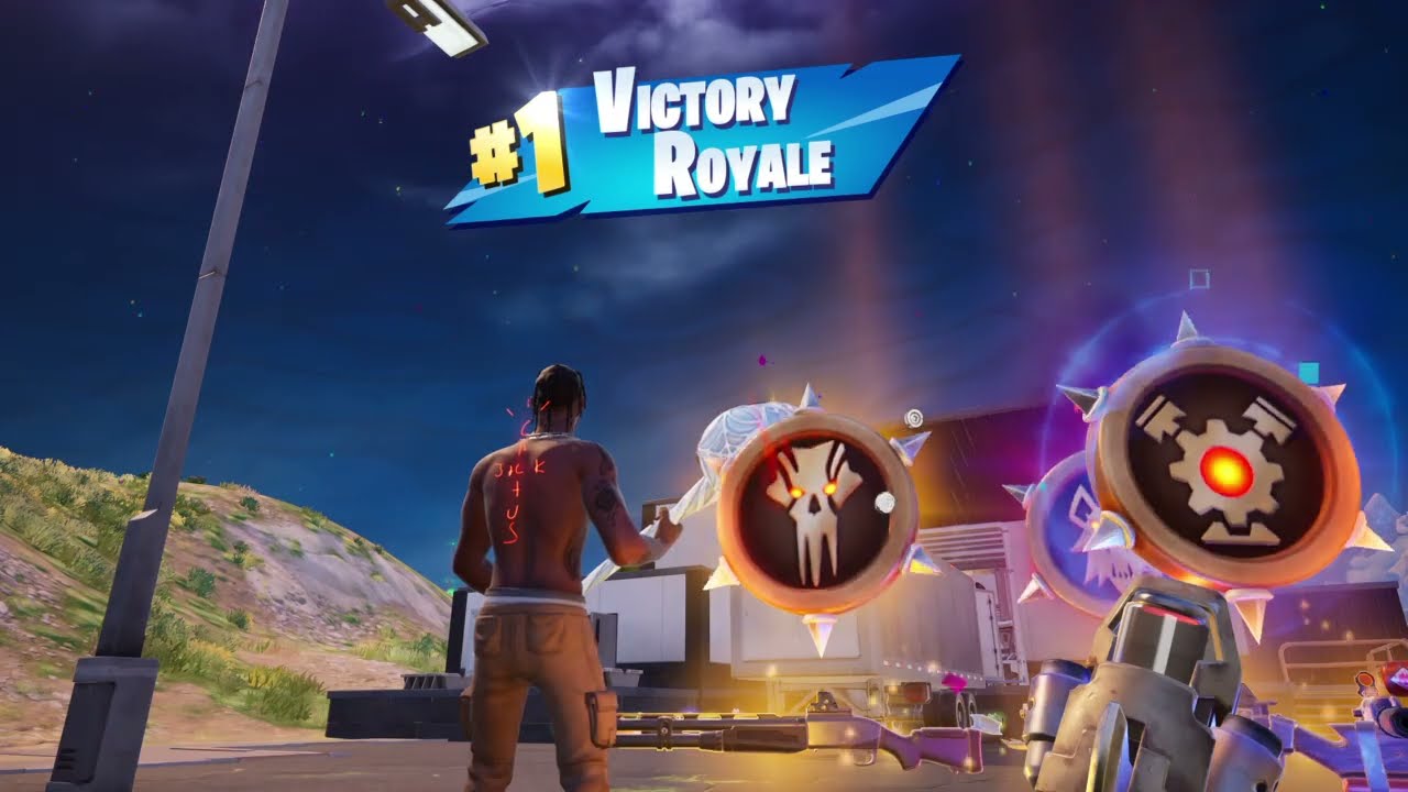Travis Scott vs 3 MEDALLIONS & MYTHIC’S CHALLENGE (Fortnite Chapter 5 Season 3)
