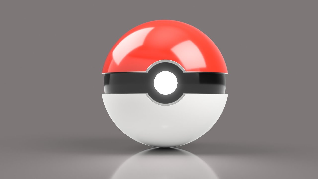 FUSION 360 TUTORIAL - MODEL A POKEBALL !!