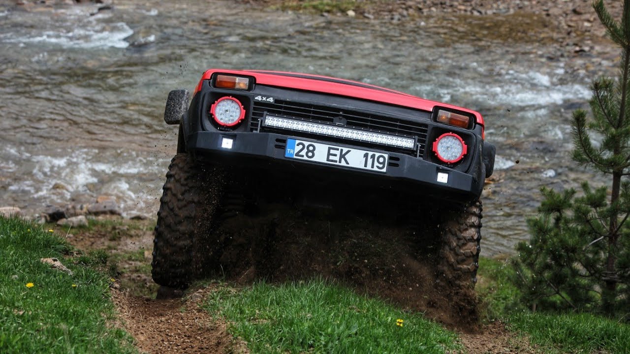 Lada NIVA Mitsubishi L200 JEEP Cherokee  OFF ROAD @TURKIYE