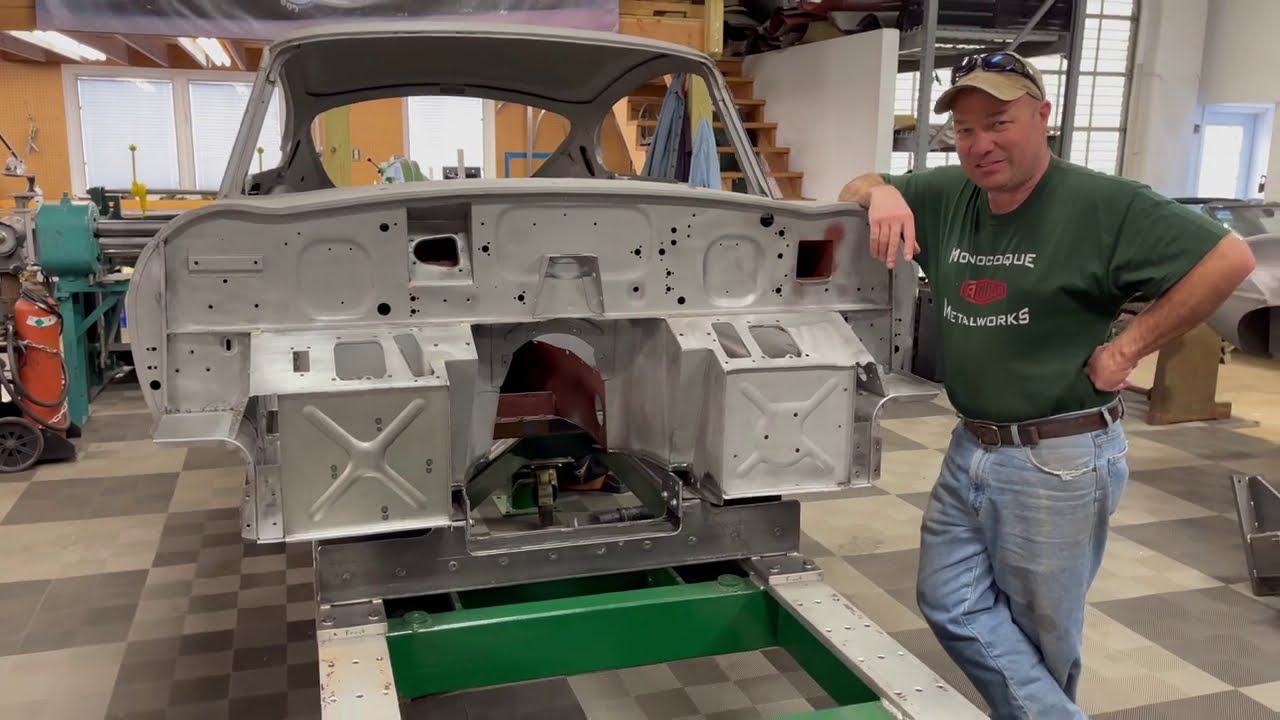Jaguar E-Type - 1967 Fixed Head Coupe - Part 6 - Firewall Toe or "X" Panel